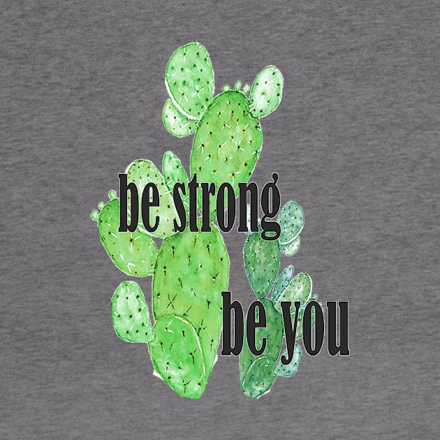 SHORT QUOTE BE STRONG BE YOU by LatiendadeAryam